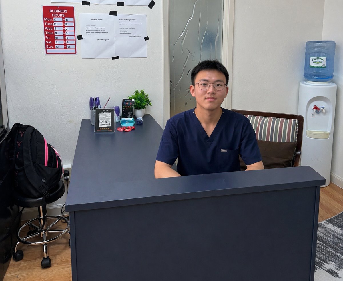 Shiqing - Front Desk, HyFlow Massage LLC