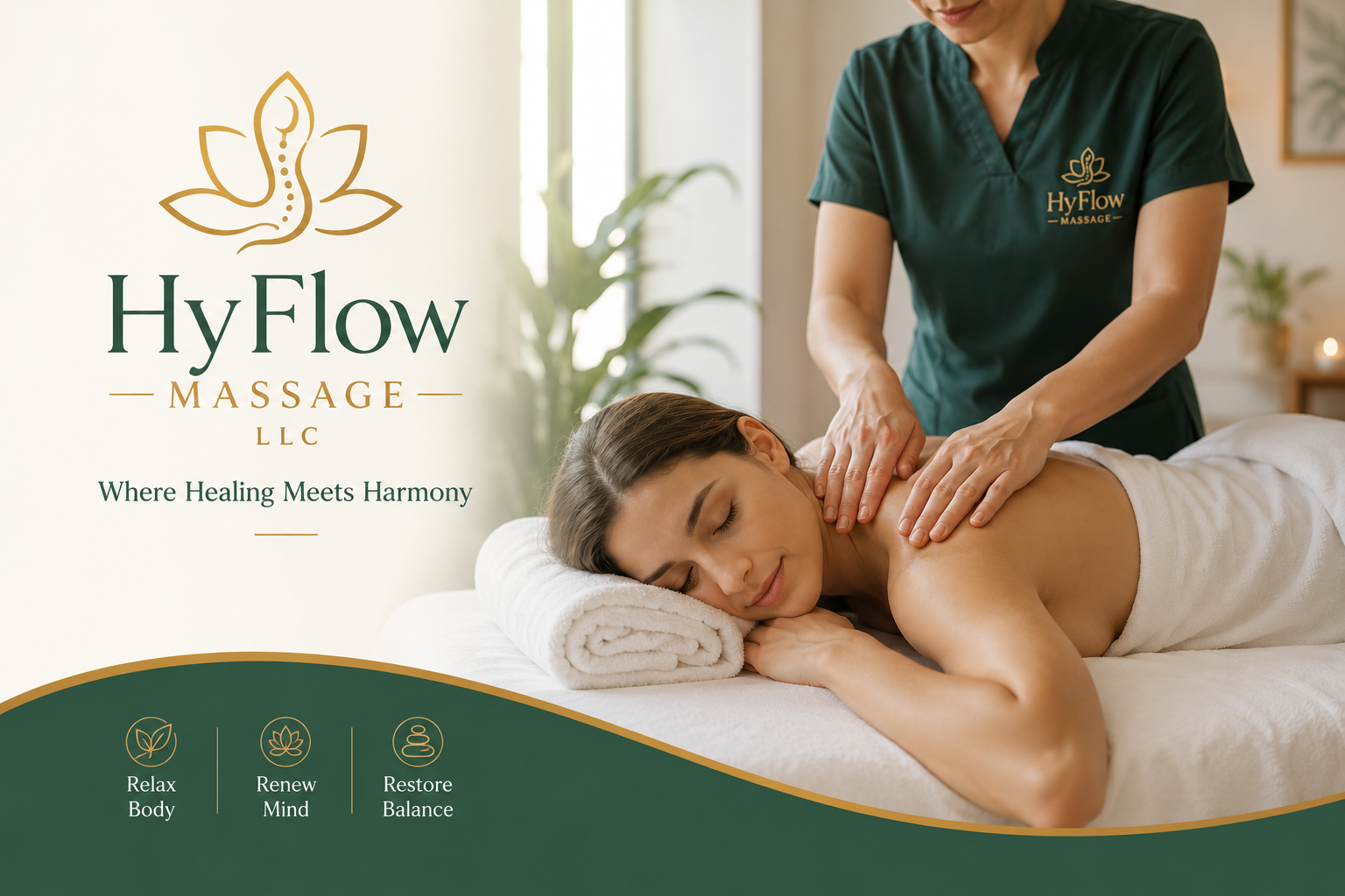 Lymphatic drainage and recovery massage HyFlow Massage LLC Mountain View